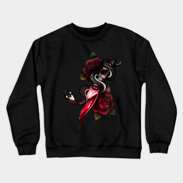 Dark romance book potion bottle Crewneck Sweatshirt by KAM KOLE